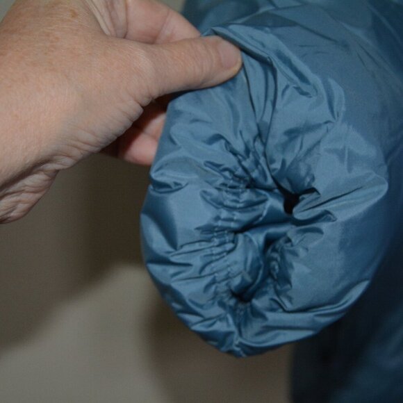 A New Day Women's Matte Puffer Jacket Coat in Light Blue XXL - New! - Picture 5 of 10